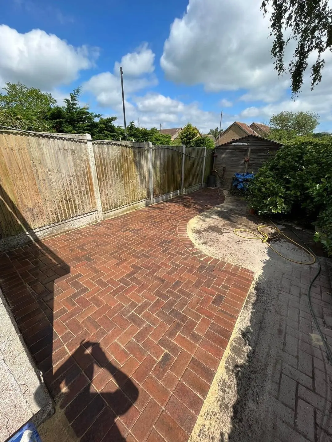 Professional block paving driveway installation in Orpington